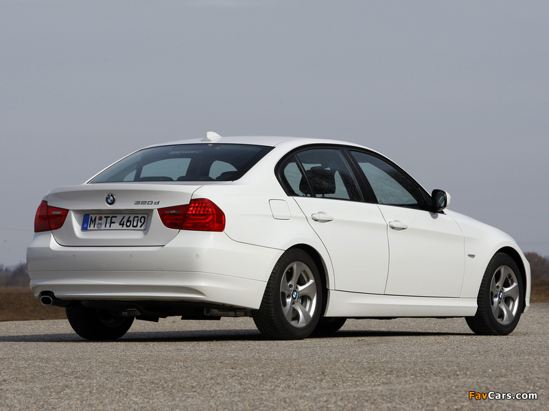 Images of BMW 320d EfficientDynamics Edition (E90) 2009–11 (800 x 600)