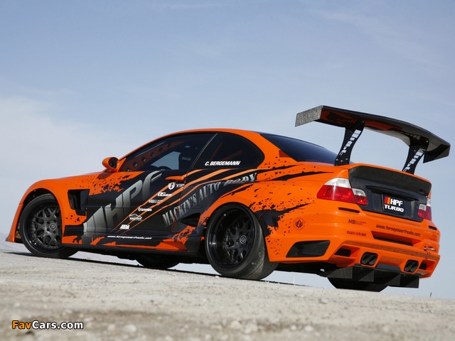 Images of HPF BMW M3 Turbo Stage 4 (E46) 2009 (640 x 480)