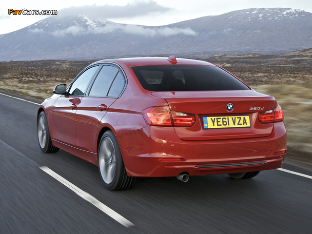 Images of BMW 320d Sedan Sport Line UK-spec (F30) 2012 (640 x 480)