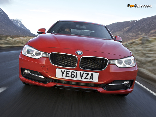 Images of BMW 320d Sedan Sport Line UK-spec (F30) 2012 (640 x 480)