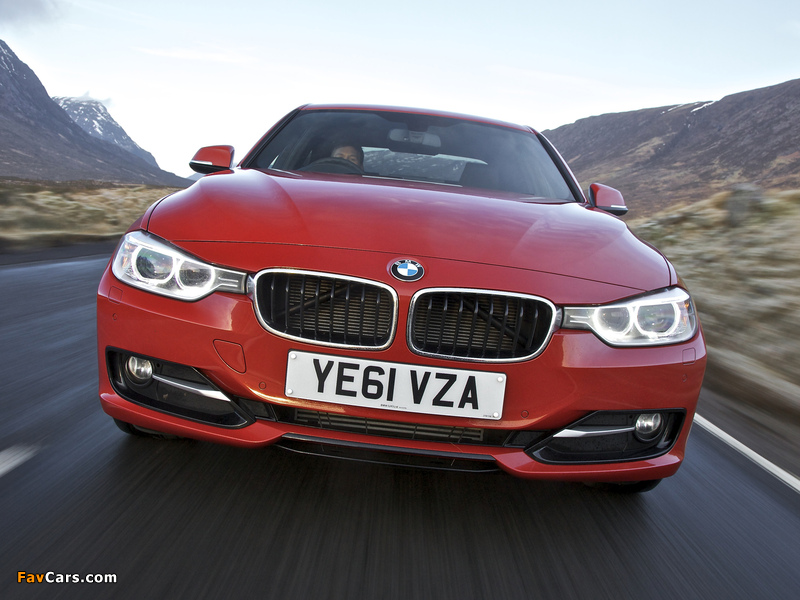 Images of BMW 320d Sedan Sport Line UK-spec (F30) 2012 (800 x 600)