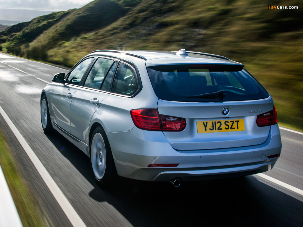 Images of BMW 318d Touring UK-spec (F31) 2012 (1024 x 768)