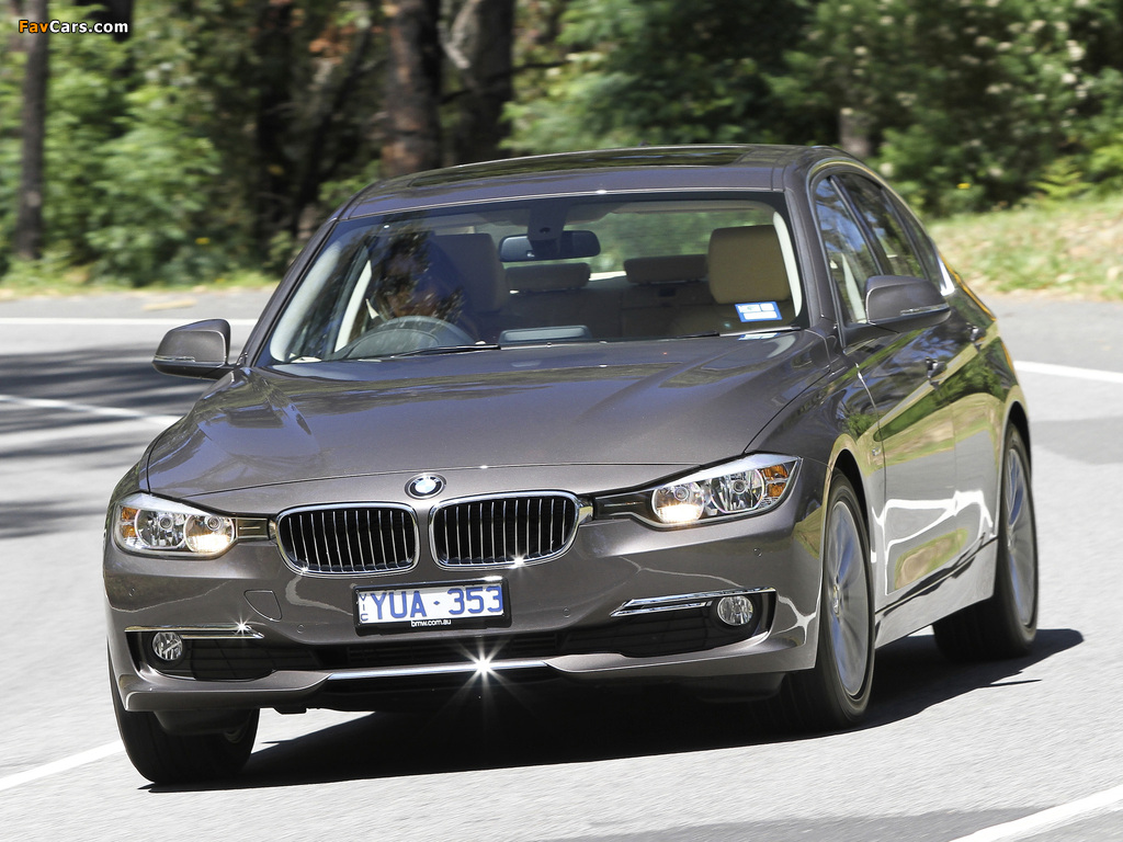 Images of BMW 320d Sedan Modern Line AU-spec (F30) 2012 (1024 x 768)