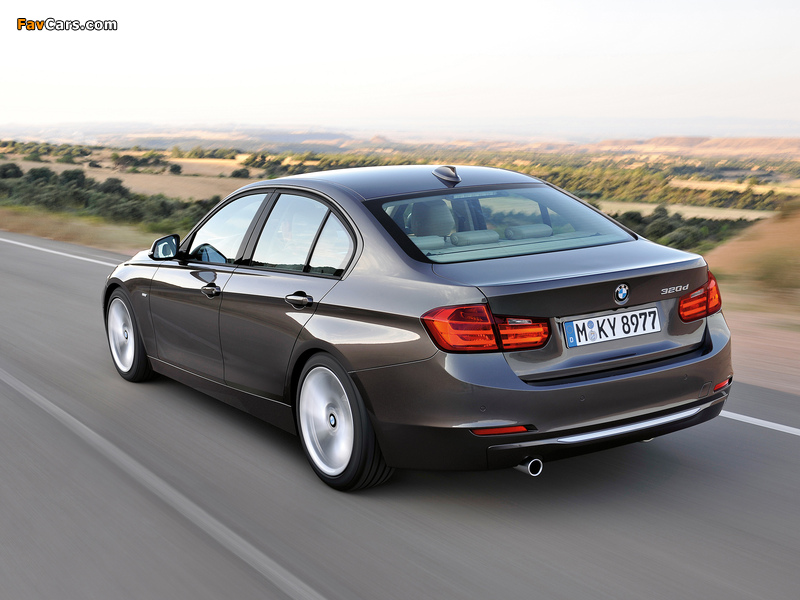 Images of BMW 320d Sedan Modern Line (F30) 2012 (800 x 600)