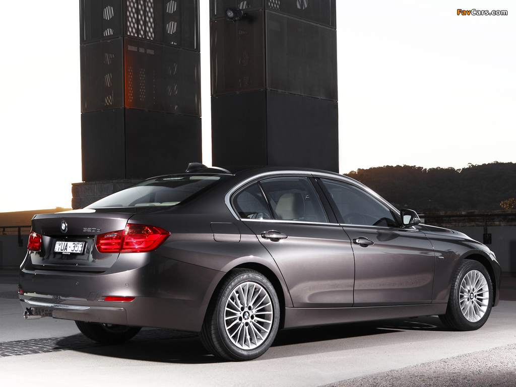 Images of BMW 320d Sedan Modern Line AU-spec (F30) 2012 (1024 x 768)