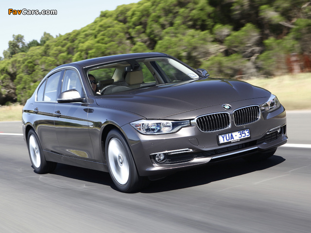 Images of BMW 320d Sedan Modern Line AU-spec (F30) 2012 (640 x 480)