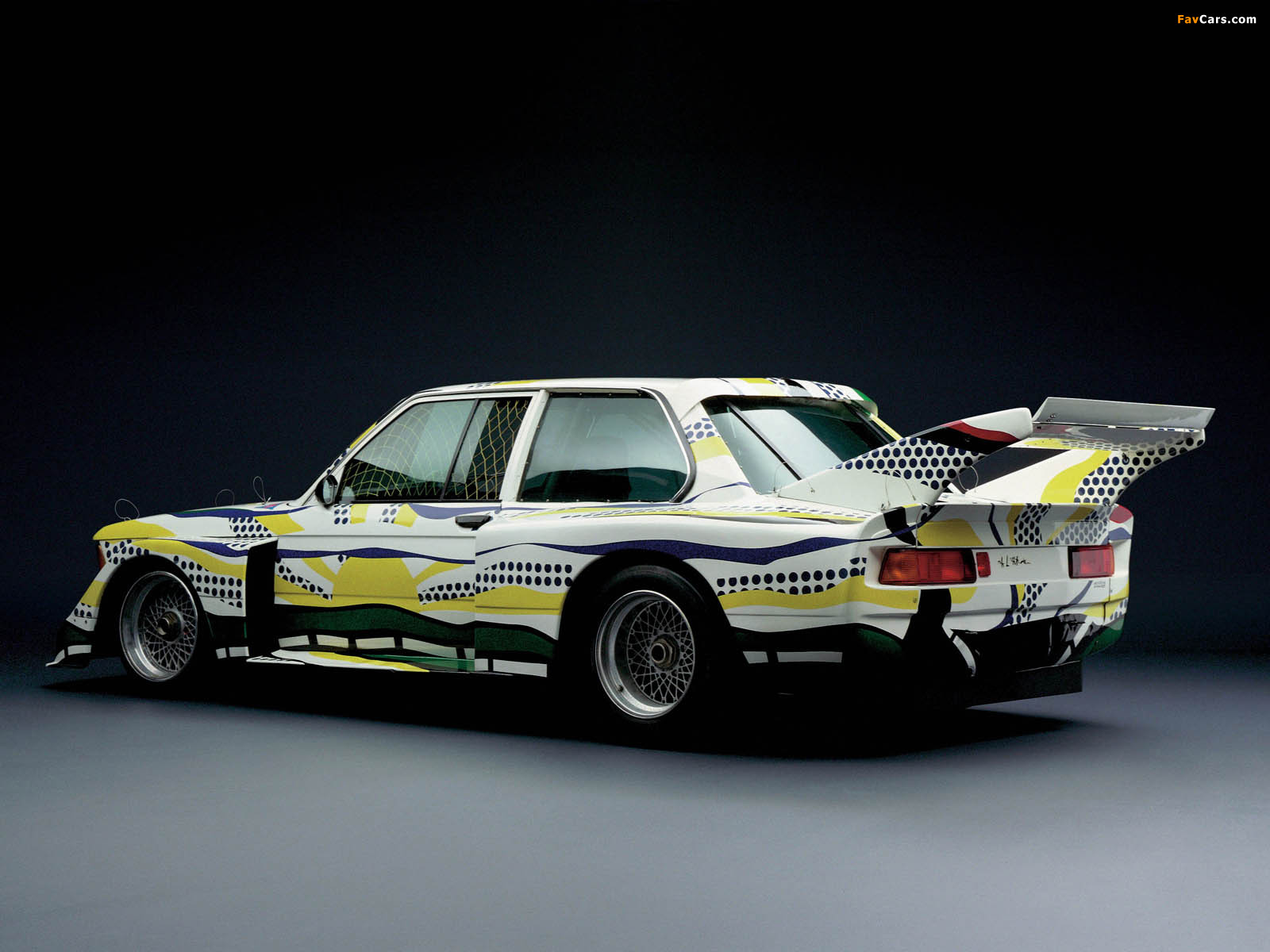 Images of BMW 320i Gruppe 5 Art Car by Roy Lichtenstein (E21) 1977 (1600 x 1200)