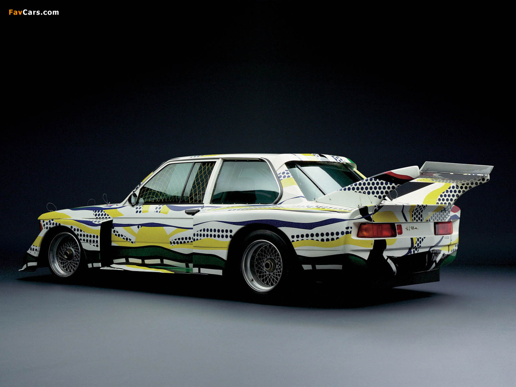 Images of BMW 320i Gruppe 5 Art Car by Roy Lichtenstein (E21) 1977 (1024 x 768)