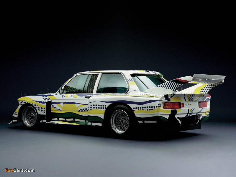 Images of BMW 320i Gruppe 5 Art Car by Roy Lichtenstein (E21) 1977 (800 x 600)