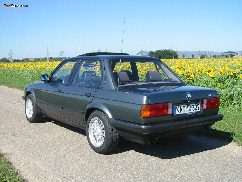 Images of BMW 325e Sedan (E30) 1983–88 (1024 x 768)