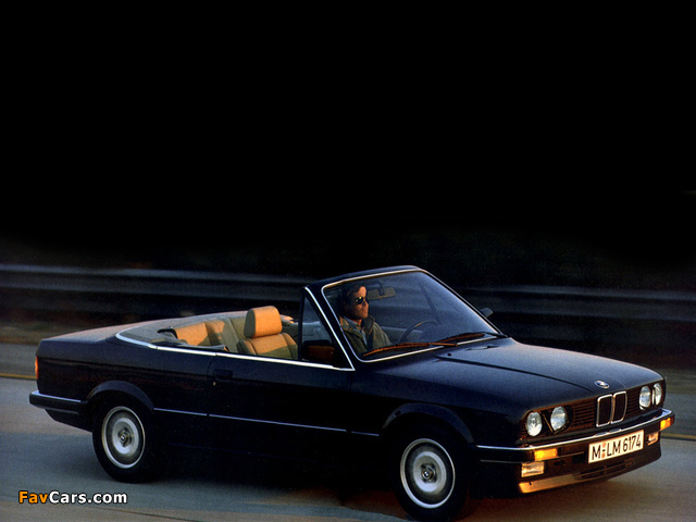 Images of BMW 325i Cabrio (E30) 1985–93 (640 x 480)