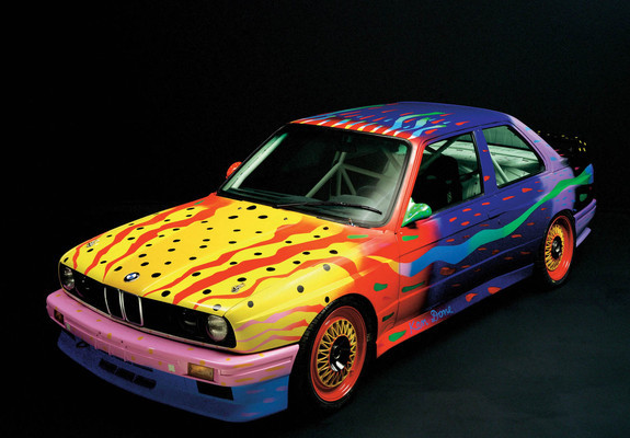 Images of BMW M3 Gruppe A Art Car by Ken Done (E30) 1989