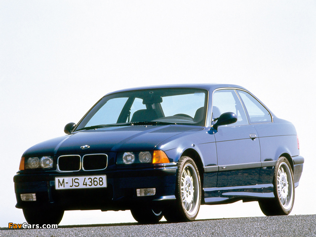 Images of BMW M3 Coupe (E36) 1992–98 (640 x 480)