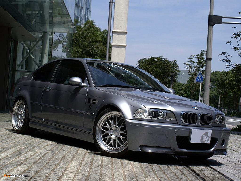 Photos of 3D Design BMW M3 Coupe (E46) (1024 x 768)