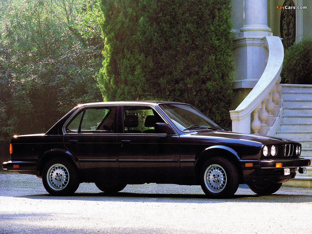 Photos of BMW 3 Series Sedan US-spec (E30) 1982–94 (1024 x 768)