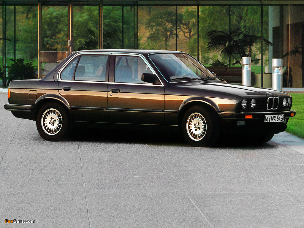 Photos of BMW 325e Sedan (E30) 1983–88 (1024 x 768)