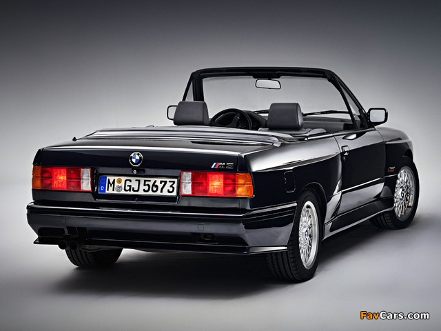 Photos of BMW M3 Cabrio (E30) 1988–91 (640 x 480)