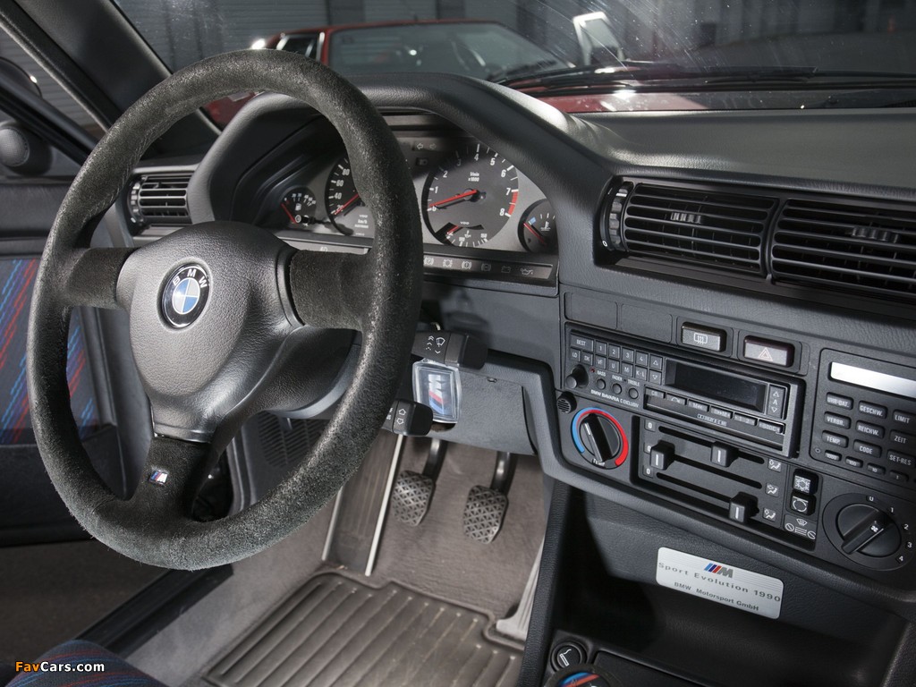 Photos of BMW M3 Sport Evolution (E30) 1989–90 (1024 x 768)
