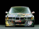 Photos of BMW 3er Coupe Art Car by Sandro Chia (E36) 1992