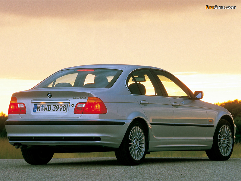 Photos of BMW 330d Sedan (E46) 1999–2001 (800 x 600)