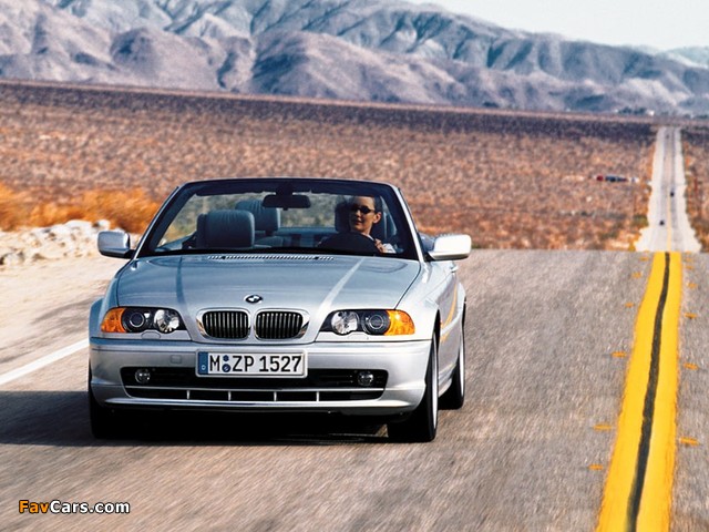 Photos of BMW 3 Series Cabrio (E46) 2000–06 (640 x 480)