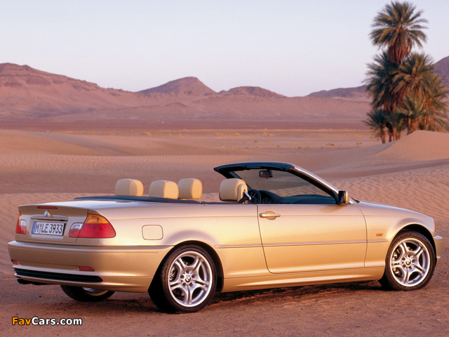 Photos of BMW 3 Series Cabrio (E46) 2000–03 (640 x 480)