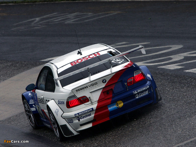 Photos of BMW M3 GTR (E46) 2001 (800 x 600)