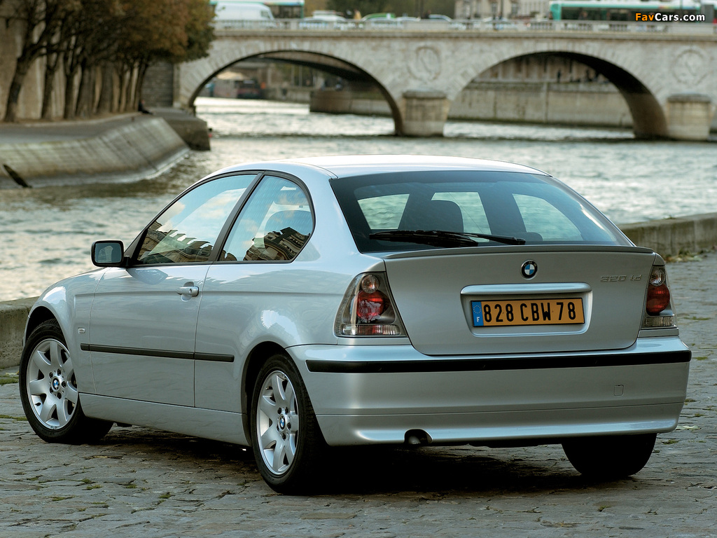 Photos of BMW 320td Compact (E46) 2001–05 (1024 x 768)