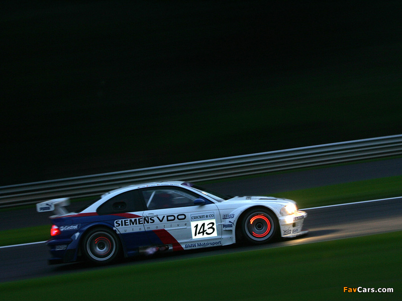 Photos of BMW M3 GTR (E46) 2001 (800 x 600)