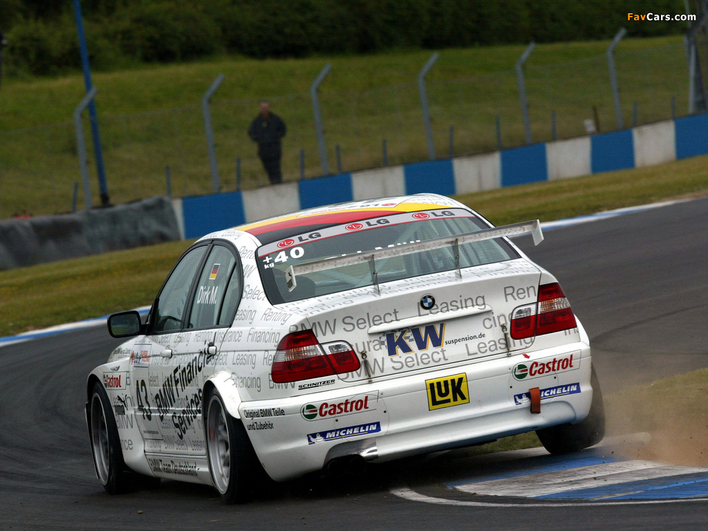 Photos of BMW 320i ETCC Sedan (E46) 2003–04 (1024 x 768)