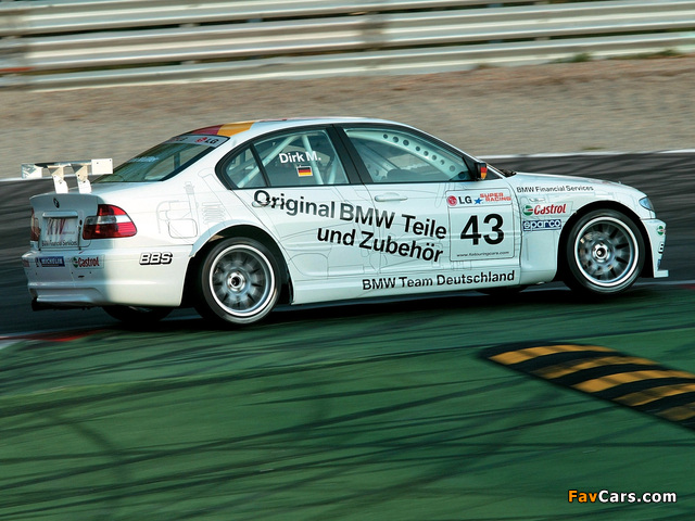 Photos of BMW 320i ETCC Sedan (E46) 2003–04 (640 x 480)