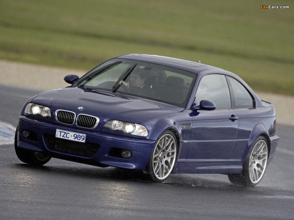 Photos of BMW M3 Coupe Competition Package AU-spec (E46) 2006–07 (1024 x 768)