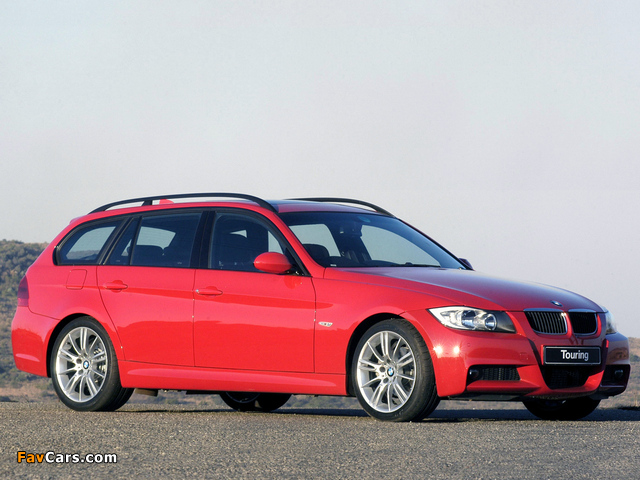 Photos of BMW 320d Touring M Sports Package ZA-spec (E91) 2006 (640 x 480)