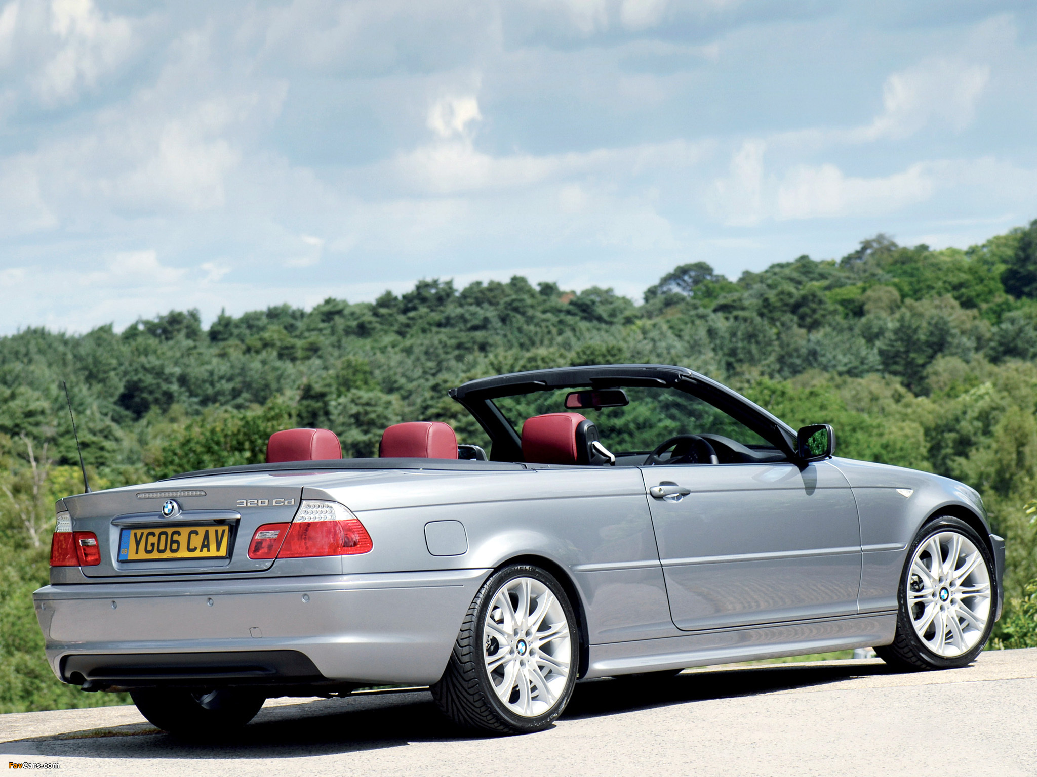 Photos of BMW 320Cd Cabrio M Sports Package (E46) 2006 (2048 x 1536)