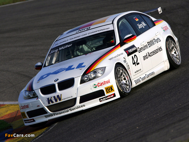 Photos of BMW 320si WTCC (E90) 2006–08 (640 x 480)