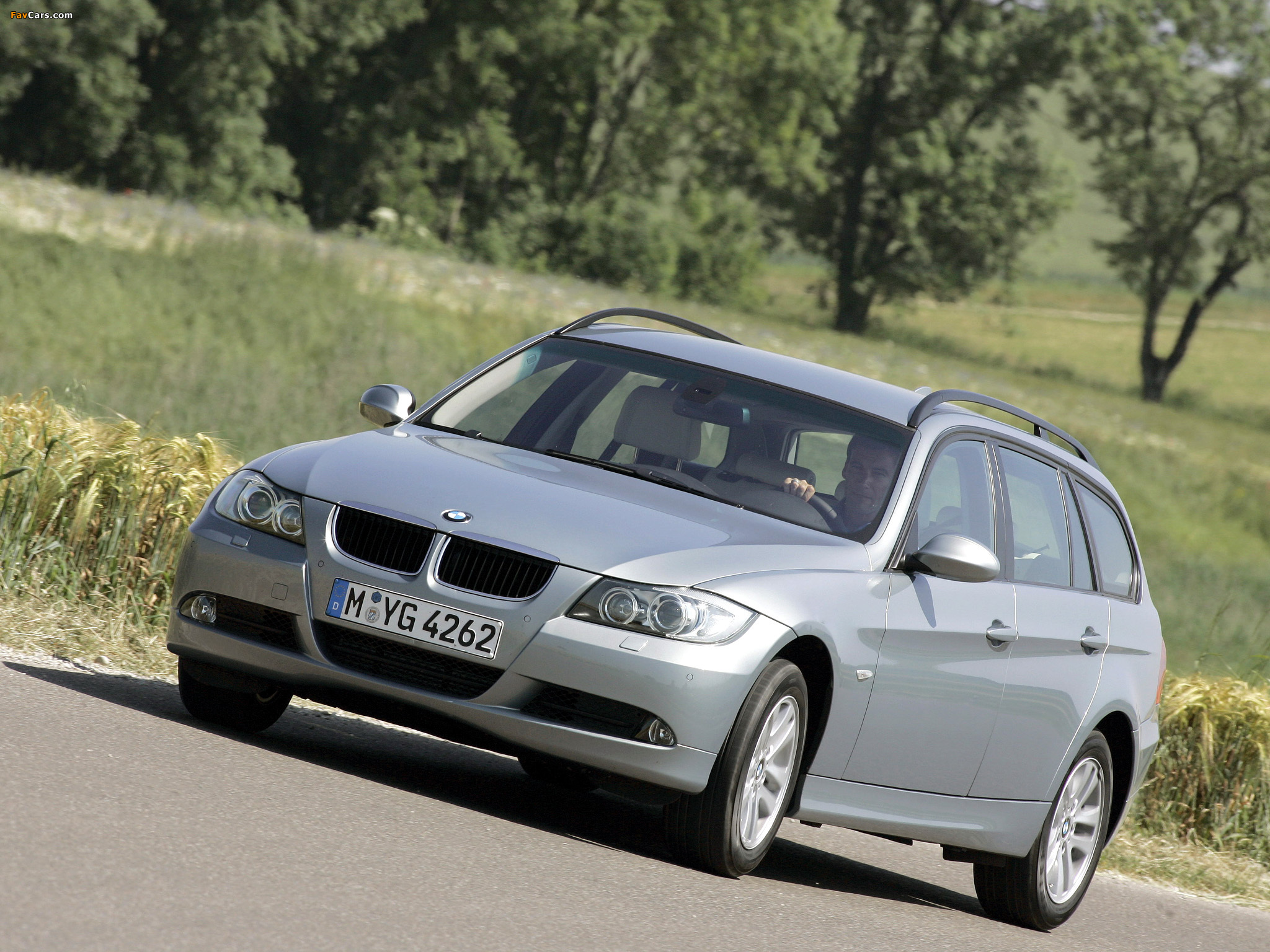 Photos of BMW 320d Touring (E91) 2006–08 (2048 x 1536)