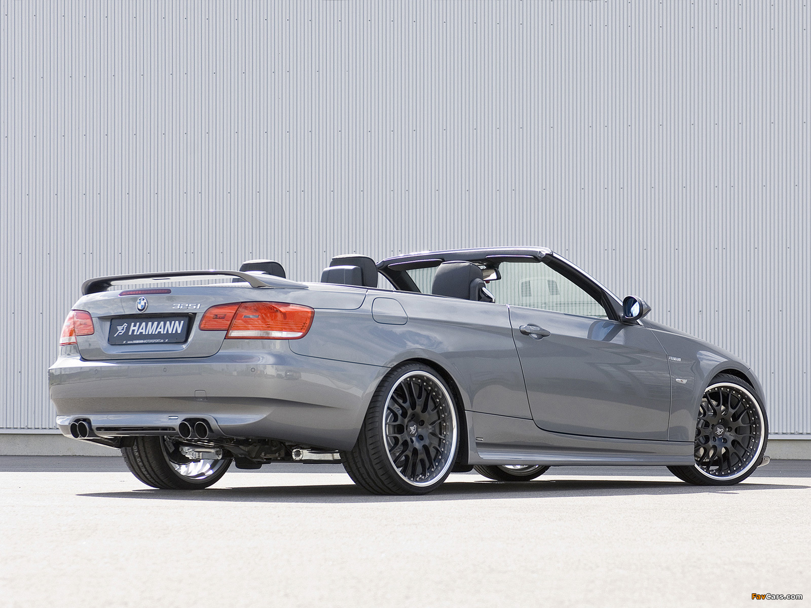 Photos of Hamann BMW 3 Series Cabriolet (E93) 2007–10 (1600 x 1200)