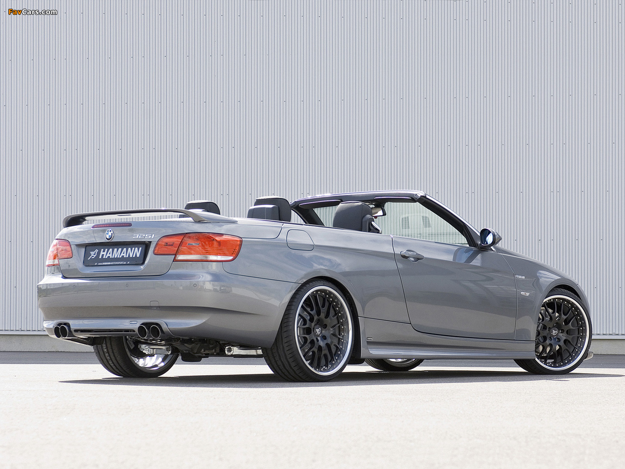 Photos of Hamann BMW 3 Series Cabriolet (E93) 2007–10 (1280 x 960)