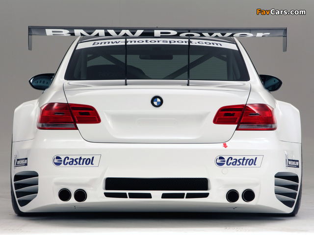 Photos of BMW M3 ALMS Race Car (E92) 2008 (640 x 480)