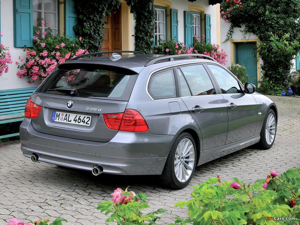 Photos of BMW 335d Touring (E91) 2008–12 (1024 x 768)