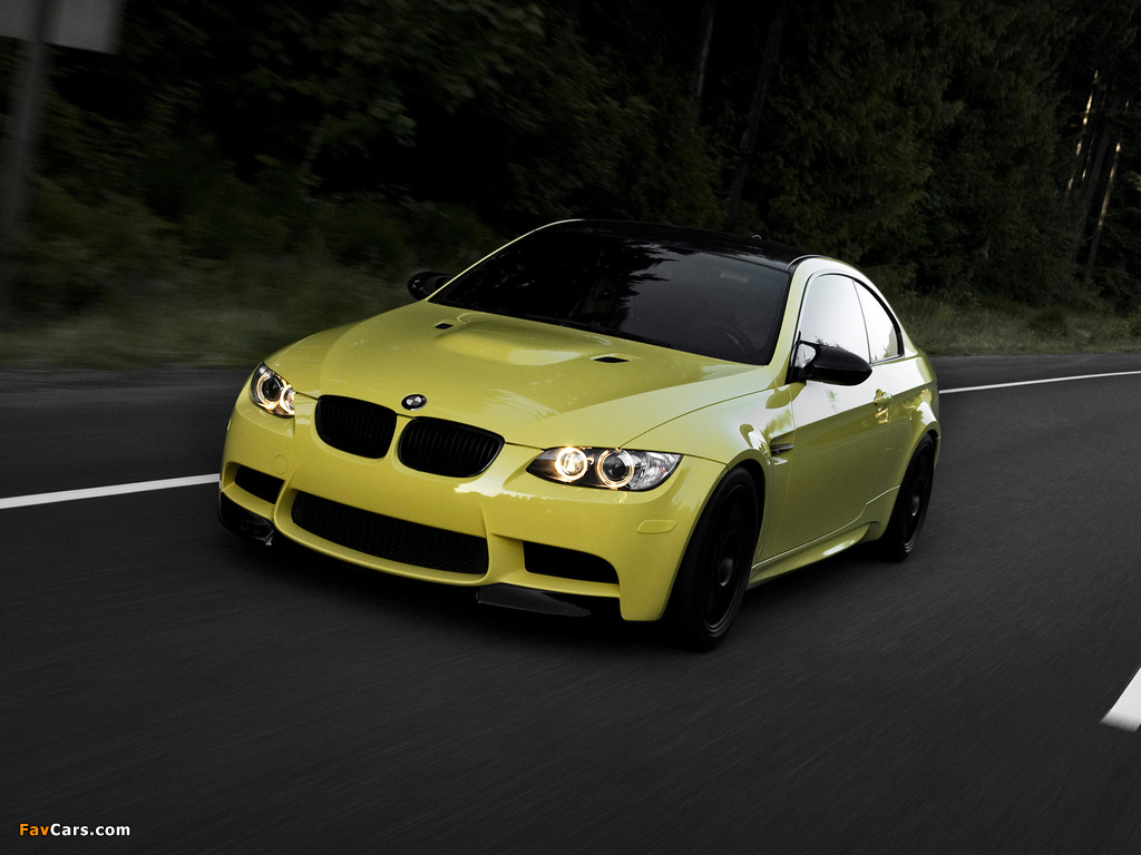 Photos of IND BMW M3 Coupe (E92) 2009–10 (1024 x 768)