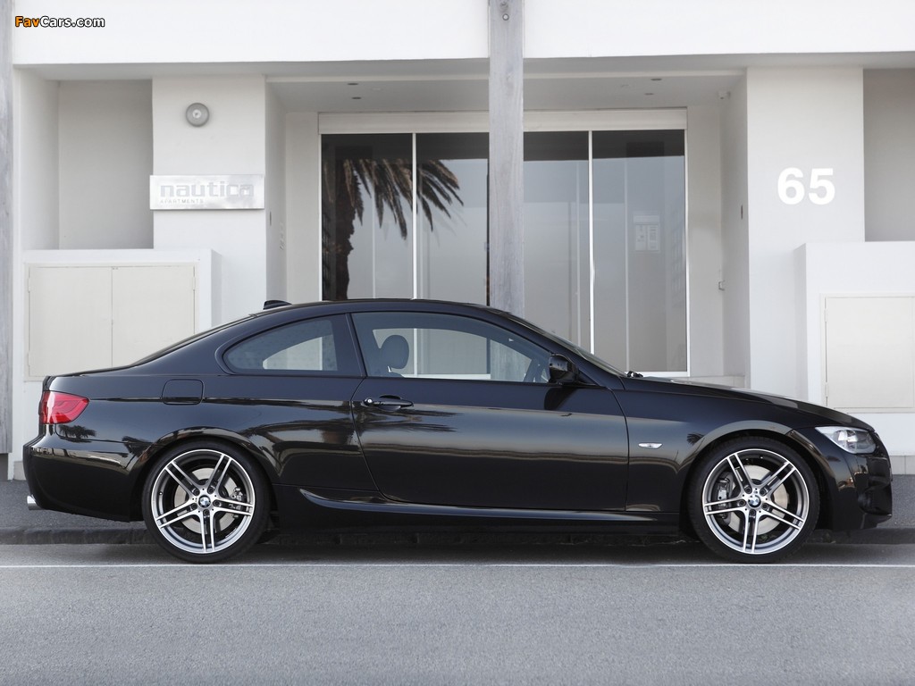 Photos of BMW 335i Coupe M Sports Package AU-spec (E92) 2010 (1024 x 768)