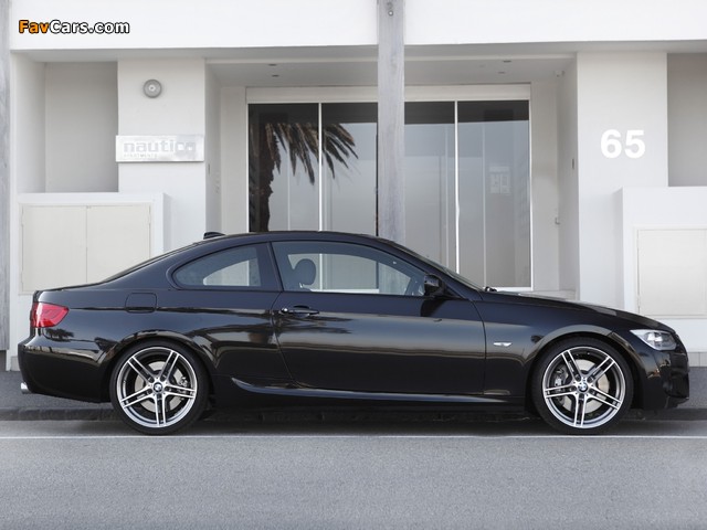 Photos of BMW 335i Coupe M Sports Package AU-spec (E92) 2010 (640 x 480)