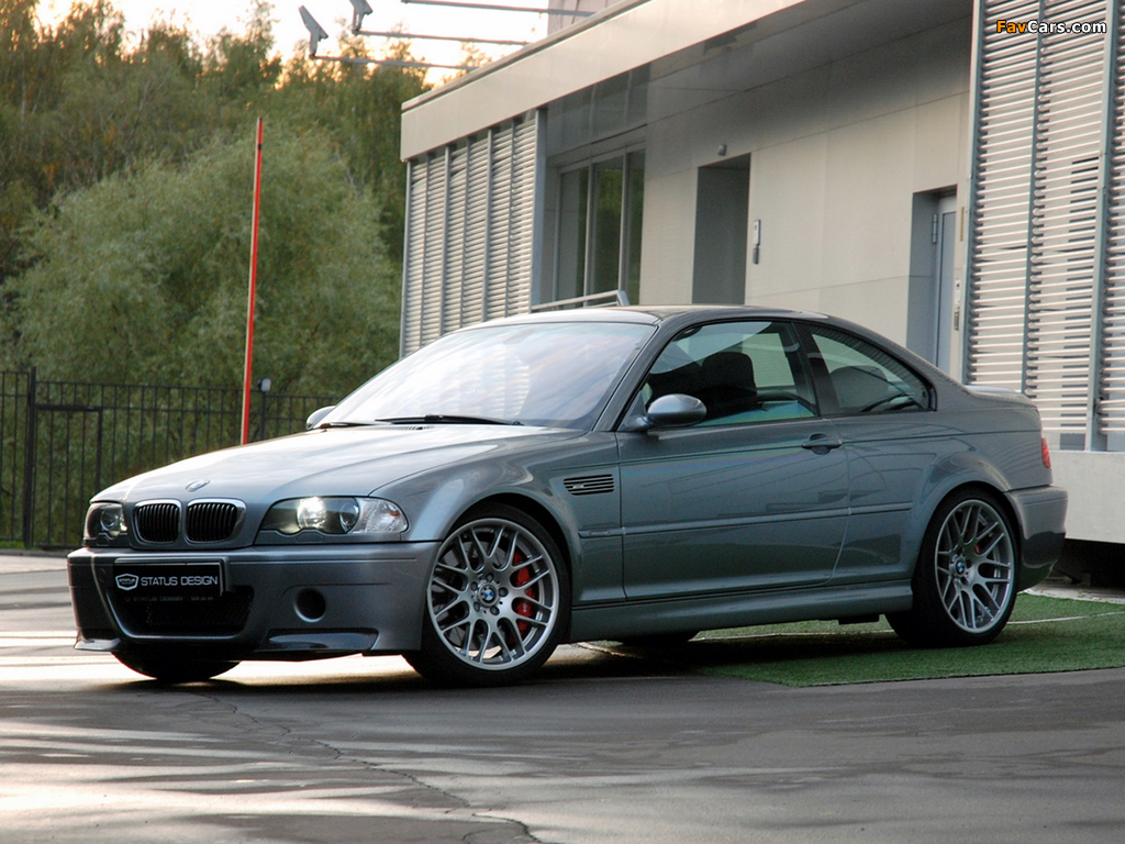 Photos of Status Design BMW M3 CSL Coupe (E46) 2011 (1024 x 768)