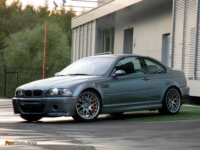 Photos of Status Design BMW M3 CSL Coupe (E46) 2011 (640 x 480)