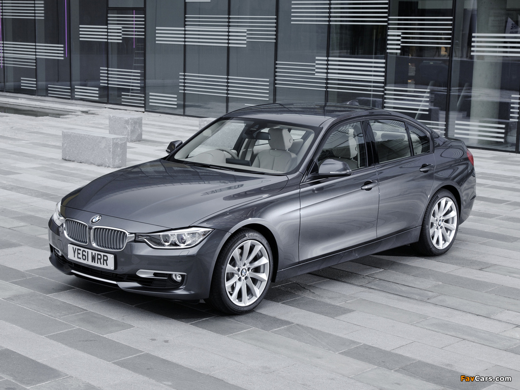 Photos of BMW 328i Sedan Modern Line UK-spec (F30) 2012 (1024 x 768)