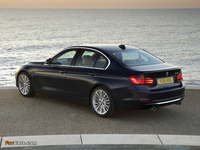 Photos of BMW 335i Sedan Luxury Line UK-spec (F30) 2012 (640 x 480)