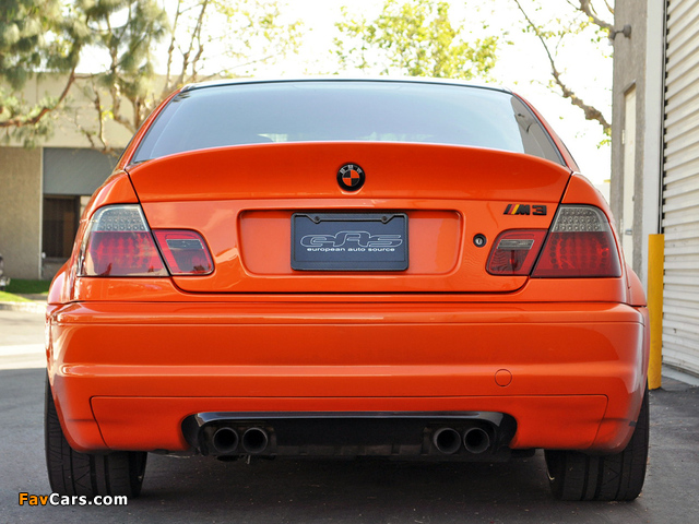 Photos of EAS BMW M3 Coupe VF650 (E46) 2012 (640 x 480)