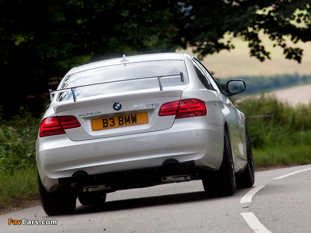 Photos of Alpina B3 GT3 UK-spec (E92) 2012 (640 x 480)