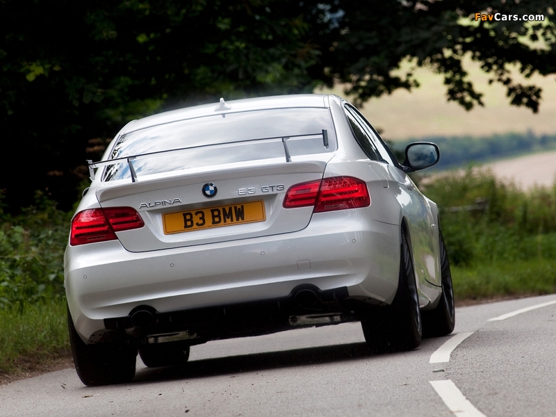 Photos of Alpina B3 GT3 UK-spec (E92) 2012 (800 x 600)